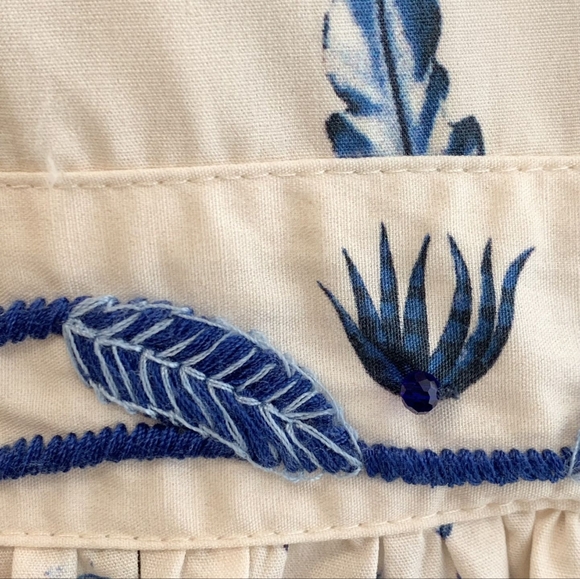 Agua By Agua Bendita Lima printed cotton mini dress - Picture 14 of 14